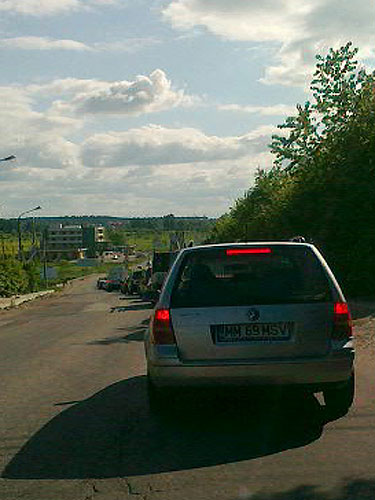 Foto: ambuteiaj auto - Recea (c) eMaramures.ro